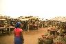 Vue du marché Agata à Poto-Novo Bénin